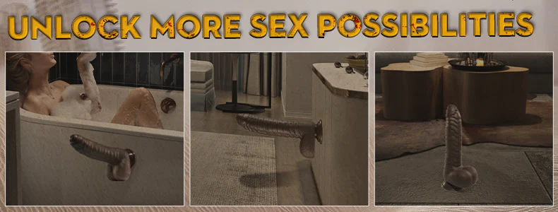 RATTLESNAKE 5 Vibrating 3 Thrusting Heating Function Fantastic Dildo