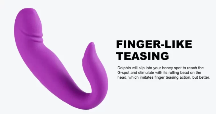 Dolphin - Rolling G Spot Vibrator & Clit Stimulator 