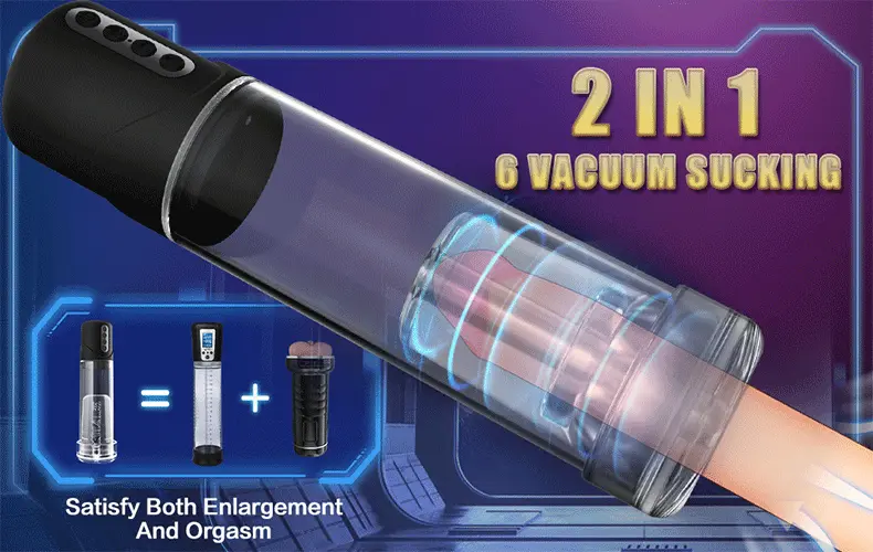 Electronic 6 Suction Vacuum Penis Pump