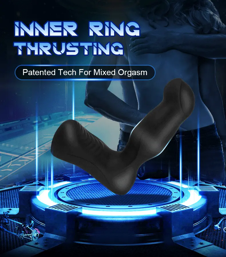 UNIMAT ring move vibrating prostate massager