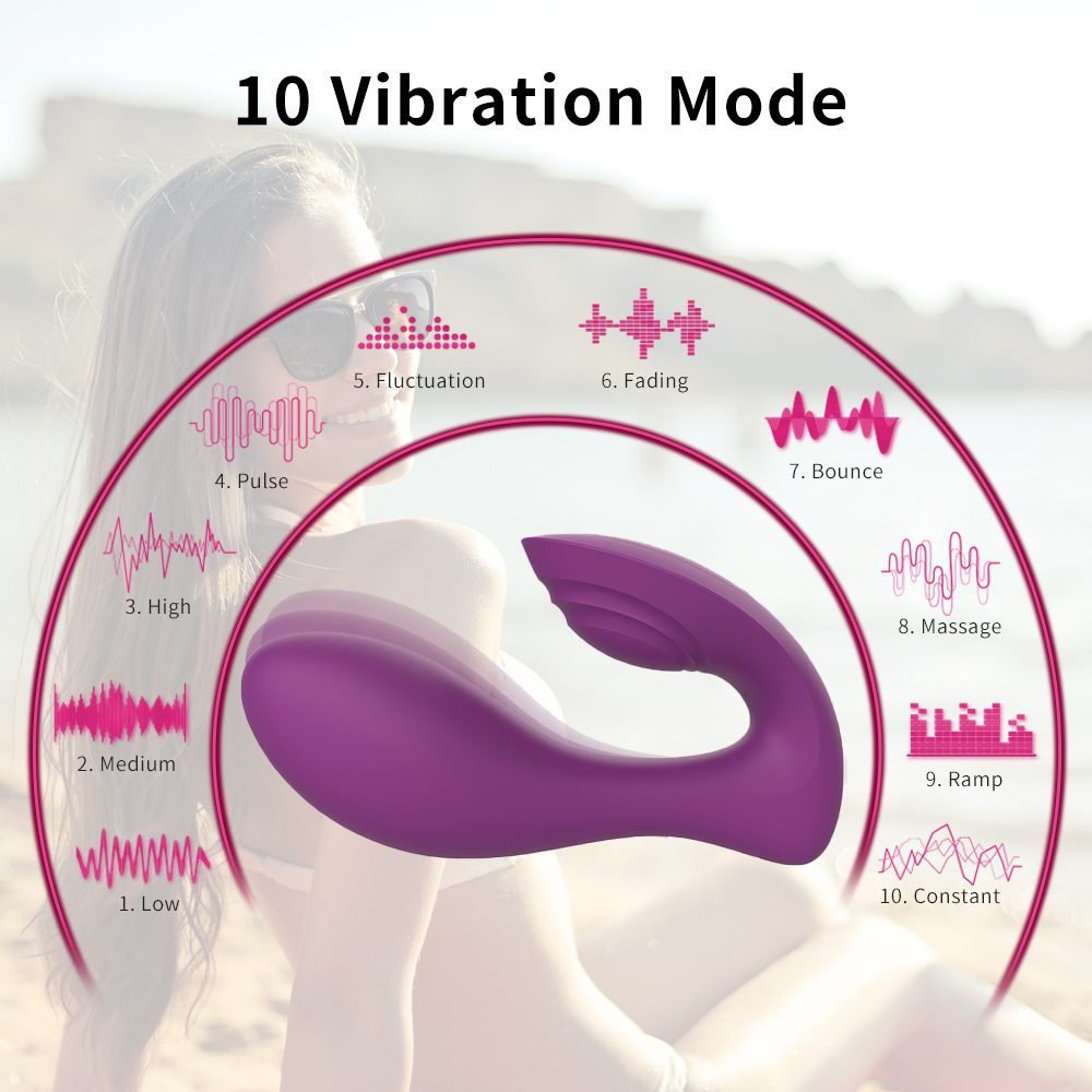 Freya – Elegant G Spot Vibrator Clit Rubbing Massager