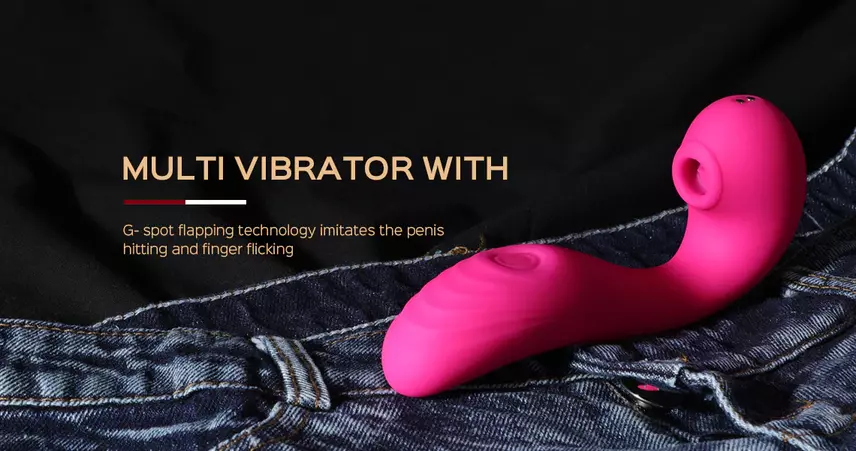 3in1 Clitoral Sucking Licking and G Spot Vibrator