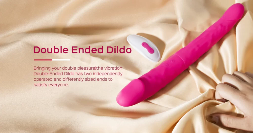 Sappho - Double Sided Dildo & Vibrating 12 Inch Dildo