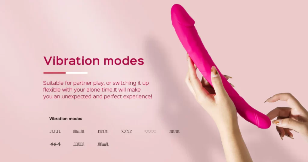 Sappho - Double Sided Dildo & Vibrating 12 Inch Dildo