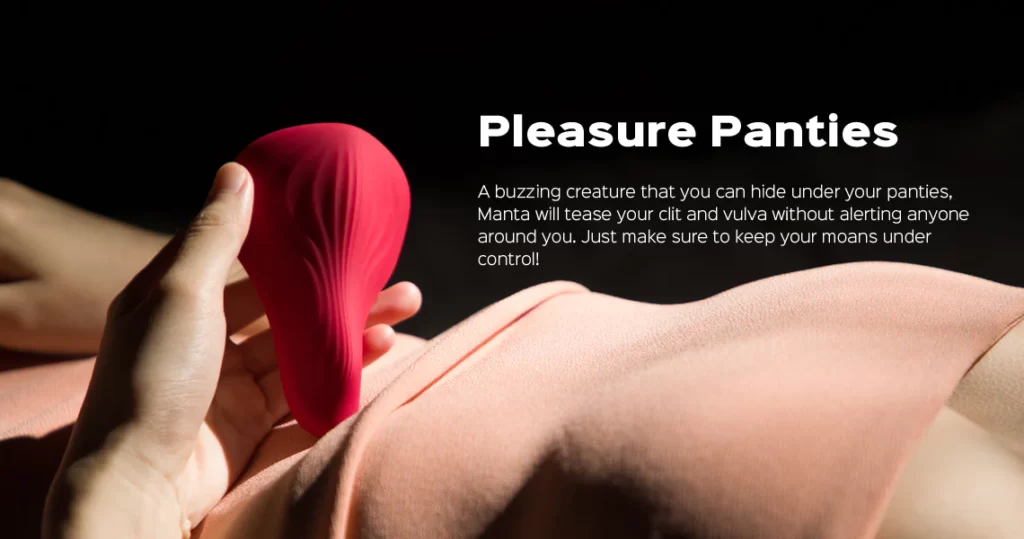 Manta - Remote Control Wearable Pantie Vibrator