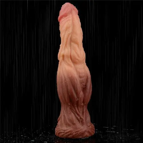 Lovetoy 10 inch Dual-Layered Silicone Extra Large Dildo