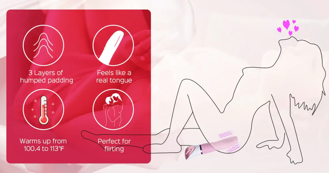 Tongue Demon – Heating Multi-function Tongue Vibrator