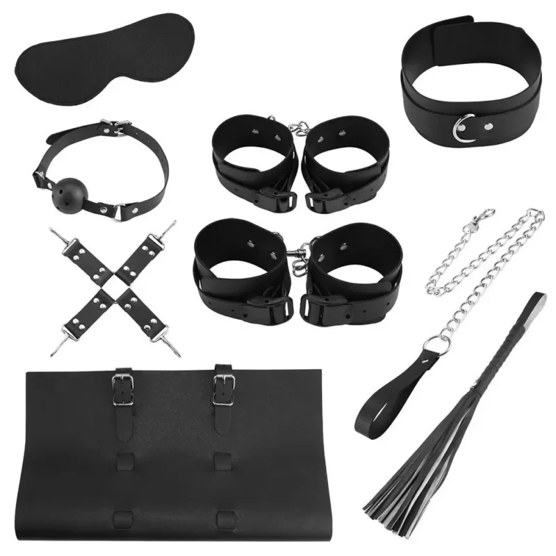 Training - Faux Leather Beginner Bondage Set