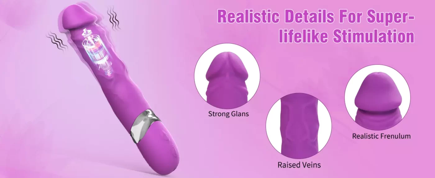 FIDECH G Spot Dildo Vibrator