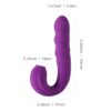 Lilian - G Spot Vibrator With Rotating Head & Tongue Vibrator