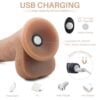 Vibrating Suction Cup Dildo & 6 Inch Penis