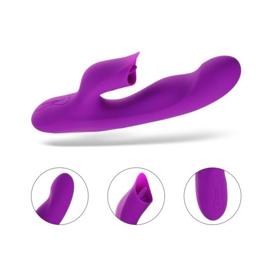Risque – G Spot Vibrator with Clit Licker