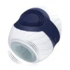 Mickey 10 Vibration Transparent Male Masturbatior with Controlling Handle