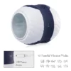 Mickey 10 Vibration Transparent Male Masturbatior with Controlling Handle