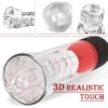 S-HANDE 9 Vibrating 9 Sucking Transparent Penis Enlargement Pump
