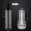 Swirl 2 In 1 Vagina Sucking Electric Penis Pump Masturbator