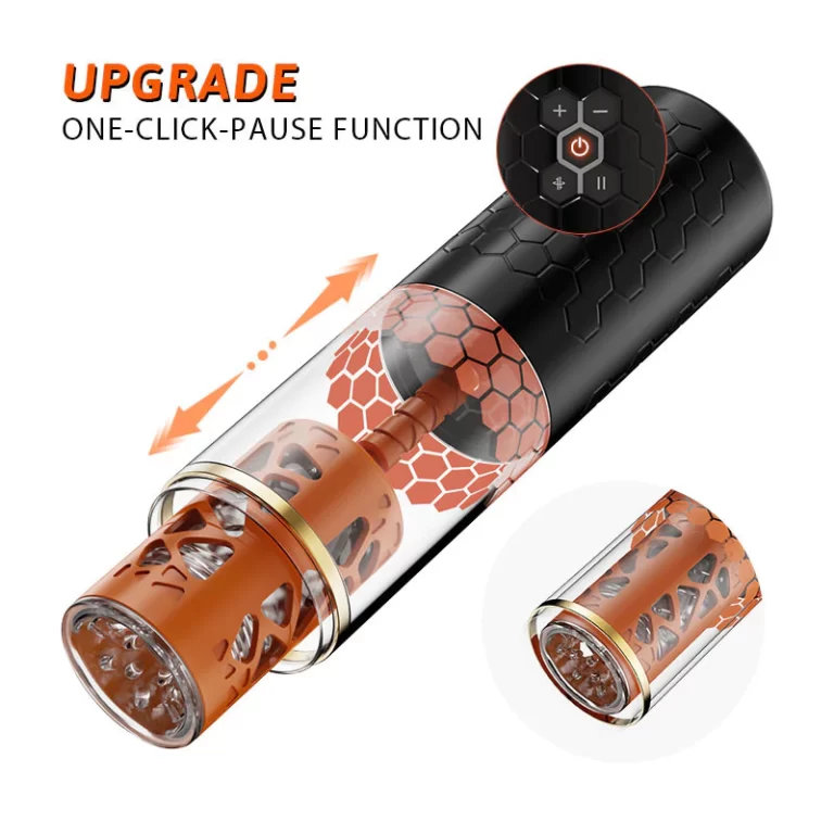 10 Thrusting Spinning Suction Technical Sense Male Masturbation Cup