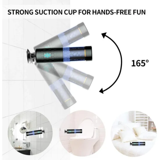 10 Thrusting Spinning Suction Technical Sense Male Masturbation Cup