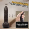 RATTLESNAKE 5 Vibrating 3 Thrusting Heating Function Fantastic Dildo