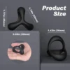 S-HANDE 1.14-Inch Silicone Penis Ring for Erection Enhancing