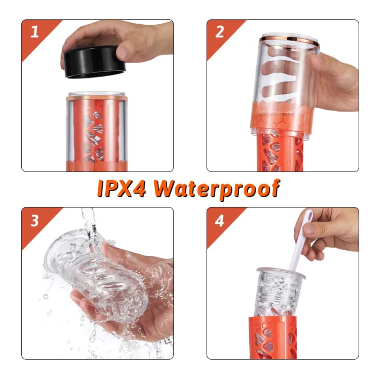 10 Thrusting Spinning Suction Technical Sense Male Masturbation Cup