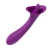 Clit Licking Tongue Vibrator with G Spot Stimulator