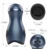 9 Vibrating 3 Sucking Heating Automatic Male Masturbation Cup