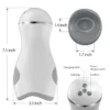 9 Vibrating 3 Sucking Heating Automatic Male Masturbation Cup