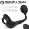 PERLE Cock Ring With an Anal Vibrator