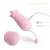 Dora - Rose Toy Clit Vibrator and Tongue Licker