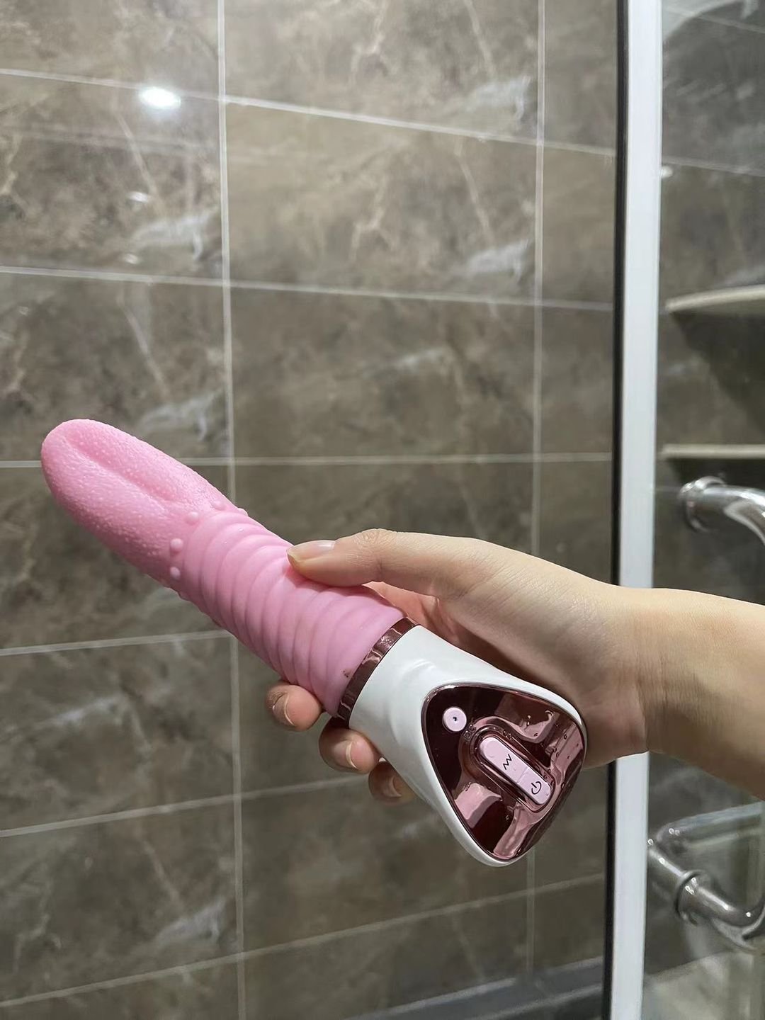 Tongue Demon Heating Multi function Tongue Vibrator DepthSex