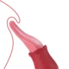 Realistic Vibrating Dildo Clit Licker With Tongue Demon