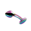 Bud Love - Radiance Curved Metal Gem Butt Plug