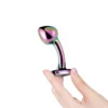 Bud Love - Radiance Curved Metal Gem Butt Plug
