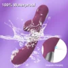 Tongue Licking Dildo Vibrators With 10 Licking & Vibrating Sex Toys