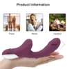 Tongue Licking Dildo Vibrators With 10 Licking & Vibrating Sex Toys