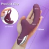 Tongue Licking Dildo Vibrators With 10 Licking & Vibrating Sex Toys