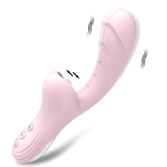 Tongue Licking Dildo Vibrators With 10 Licking & Vibrating Sex Toys