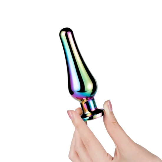 Vase Gem - Radiance Curved Metal Gem Butt Plug