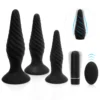 Idris - Anal Vibrator & Vibrating Anal Plug Set