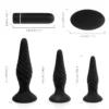 Idris - Anal Vibrator & Vibrating Anal Plug Set