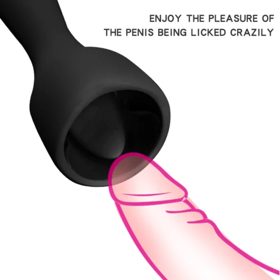 10 Frequency Clit Licking & Tongue Vibrator