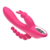 12 speeds Triple G-spot Rabbit Anal Vibrator