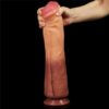 20210818191920_18957 Lovetoy 10 inch Dual-Layered Silicone Extra Large Dildo