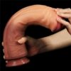 20210818191921_17211 Lovetoy 10 inch Dual-Layered Silicone Extra Large Dildo