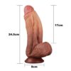 20210927184109_50752 Lovetoy 10 inch Dual-Layered Silicone Extra Large Dildo