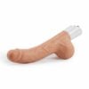 ARES 7 Vibrating Thrusting Curved Dildo With Mountable Suction Cup