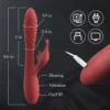 3 In 1 Heating Licking Rabbit Vibrator