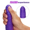 Absalom-Caterpillar 9-Inch Color-changing Intelligent Heating 3 Thrusting 5 Vibrating Dildo