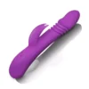 7 Rotating Beads Heating Telescopic Rabbit Vibrator